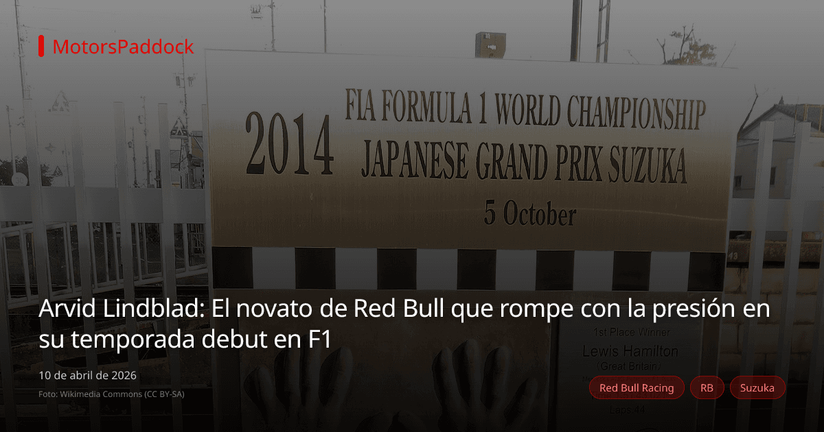 Arvid Lindblad: El novato de Red Bull que rompe con la presión en su temporada debut en F1