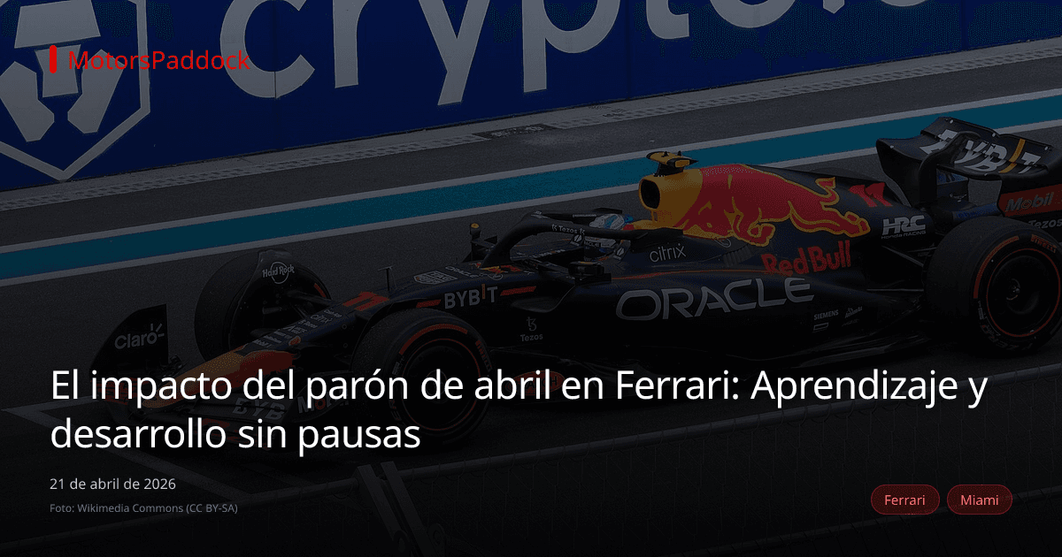 El impacto del parón de abril en Ferrari: Aprendizaje y desarrollo sin pausas