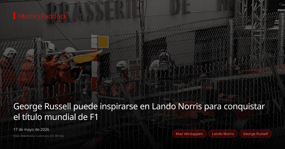 George Russell puede inspirarse en Lando Norris para conquistar el título mundial de F1