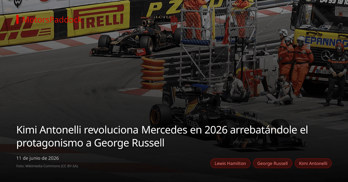 Kimi Antonelli revoluciona Mercedes en 2026 arrebatándole el protagonismo a George Russell