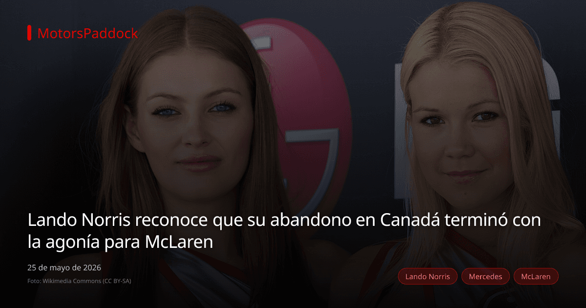 Lando Norris reconoce que su abandono en Canadá terminó con la agonía para McLaren