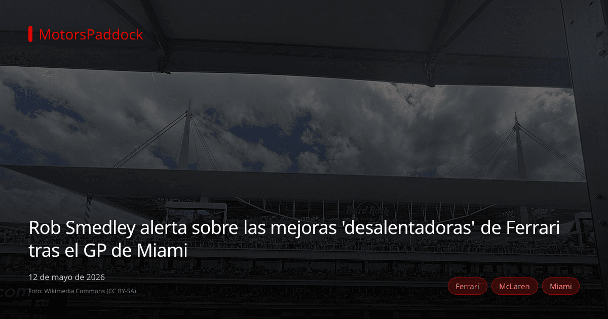Rob Smedley alerta sobre las mejoras 'desalentadoras' de Ferrari tras el GP de Miami