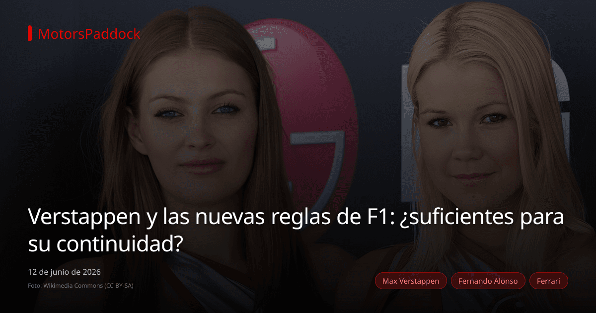 Verstappen y las nuevas reglas de F1: ¿suficientes para su continuidad?