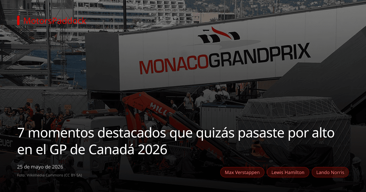 7 momentos destacados que quizás pasaste por alto en el GP de Canadá 2026