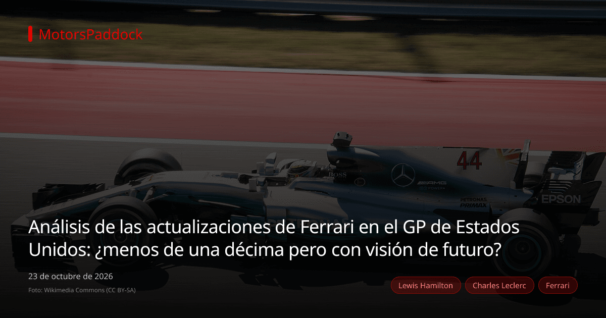 Análisis de las actualizaciones de Ferrari en el GP de Estados Unidos: ¿menos de una décima pero con visión de futuro?