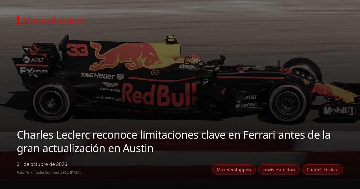 Charles Leclerc reconoce limitaciones clave en Ferrari antes de la gran actualización en Austin