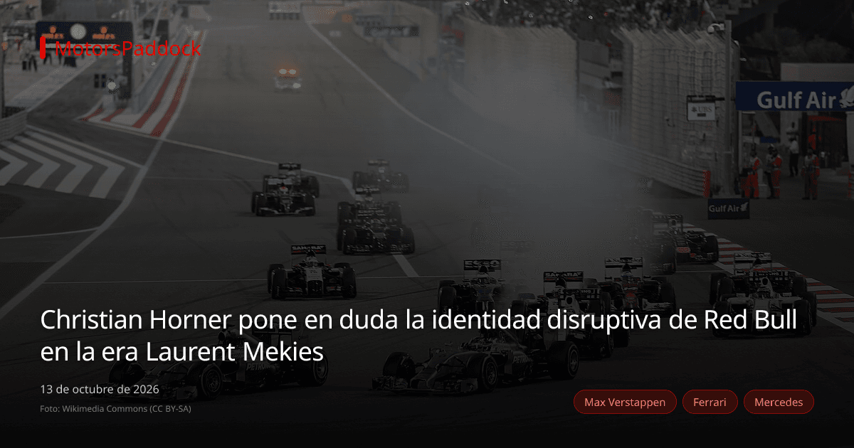 Christian Horner pone en duda la identidad disruptiva de Red Bull en la era Laurent Mekies