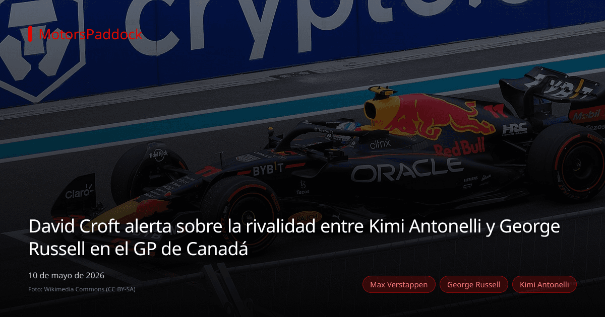 David Croft alerta sobre la rivalidad entre Kimi Antonelli y George Russell en el GP de Canadá