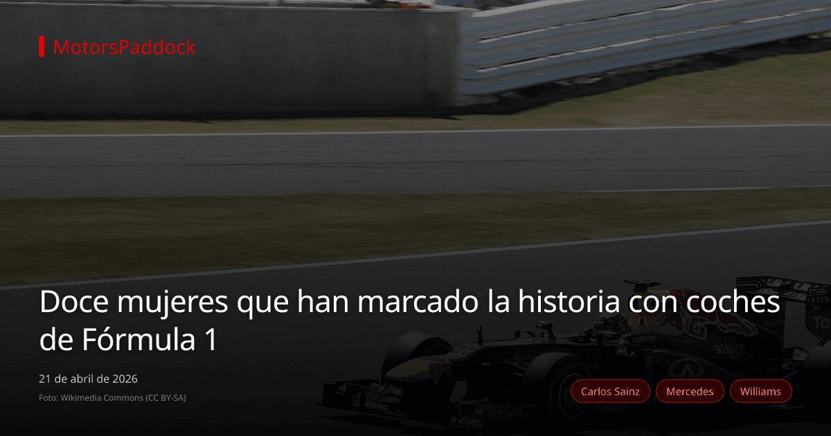 Doce mujeres que han marcado la historia con coches de Fórmula 1