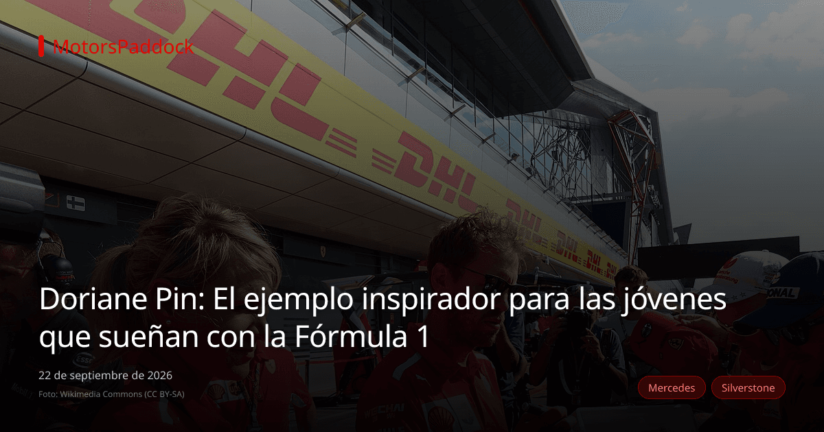 Doriane Pin: El ejemplo inspirador para las jóvenes que sueñan con la Fórmula 1