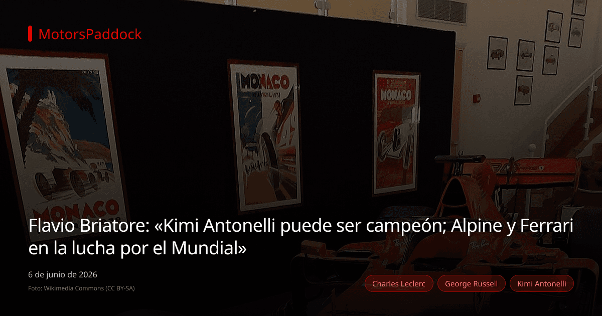 Flavio Briatore: «Kimi Antonelli puede ser campeón; Alpine y Ferrari en la lucha por el Mundial»