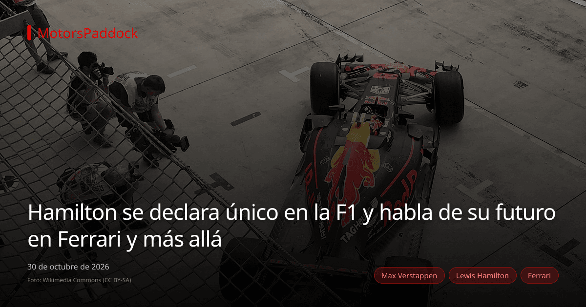 Hamilton se declara único en la F1 y habla de su futuro en Ferrari y más allá