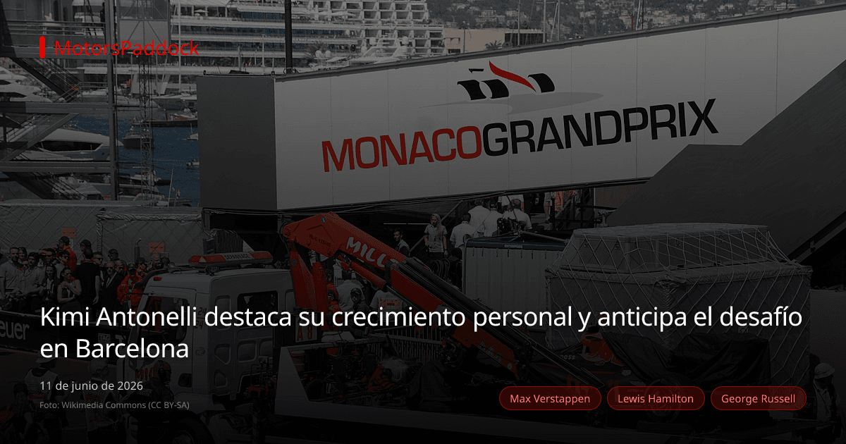 Kimi Antonelli destaca su crecimiento personal y anticipa el desafío en Barcelona