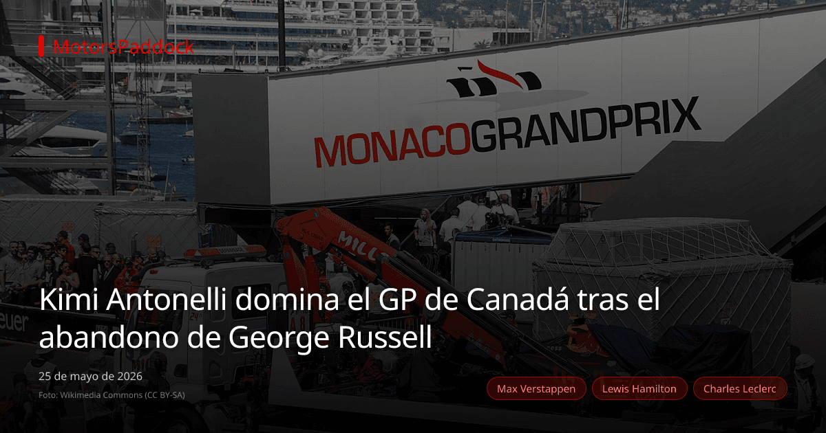 Kimi Antonelli domina el GP de Canadá tras el abandono de George Russell