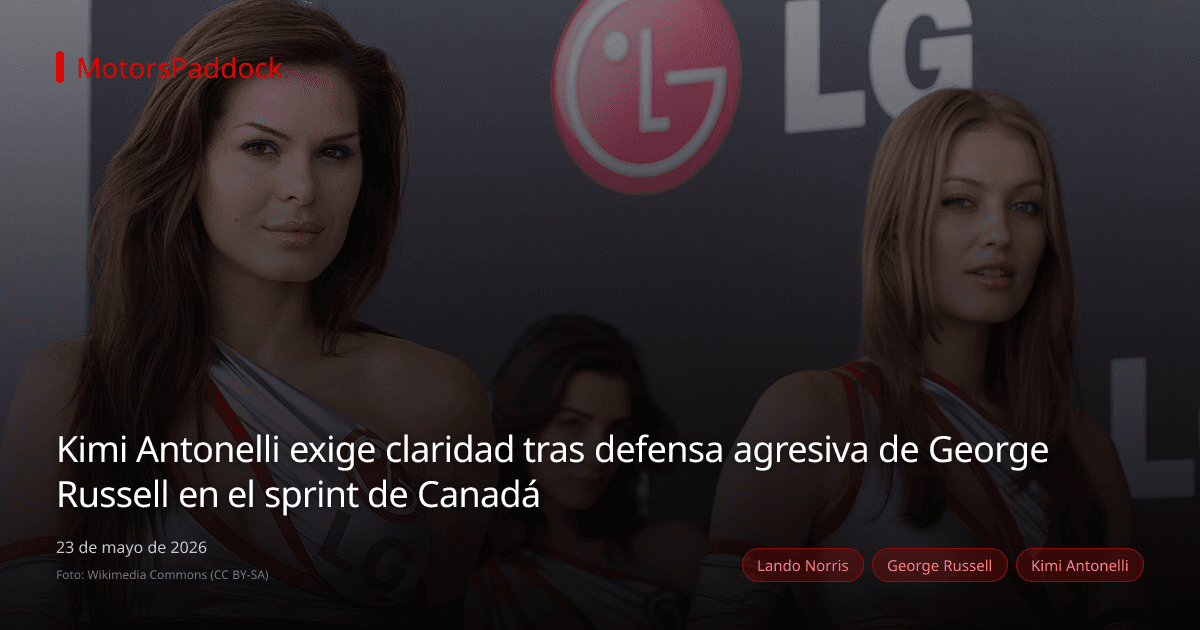 Kimi Antonelli exige claridad tras defensa agresiva de George Russell en el sprint de Canadá