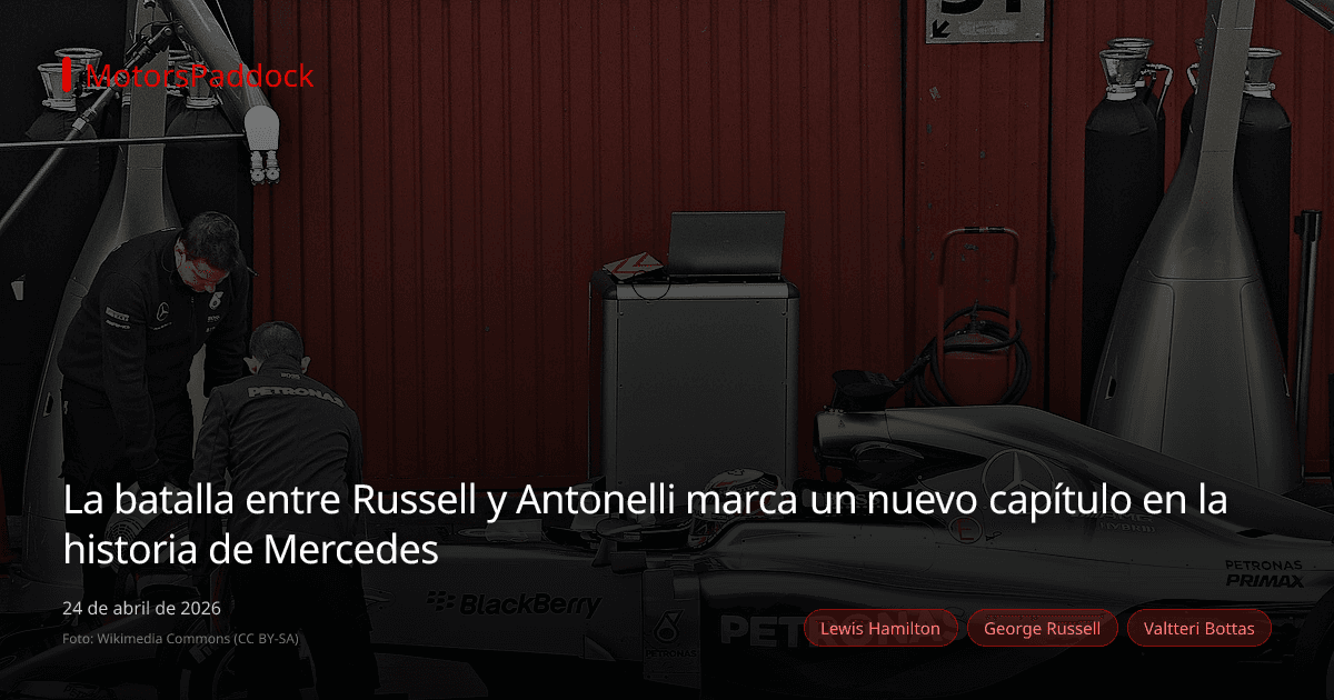 La batalla entre Russell y Antonelli marca un nuevo capítulo en la historia de Mercedes