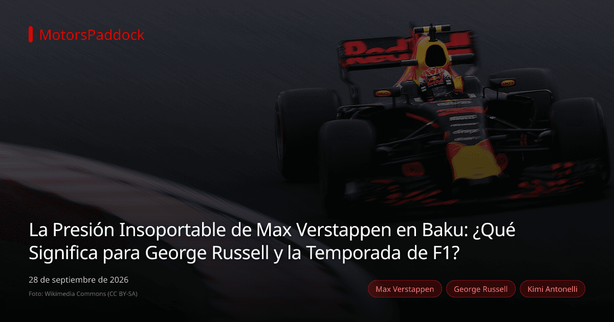 La Presión Insoportable de Max Verstappen en Baku: ¿Qué Significa para George Russell y la Temporada de F1?