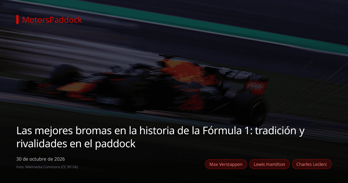 Las mejores bromas en la historia de la Fórmula 1: tradición y rivalidades en el paddock