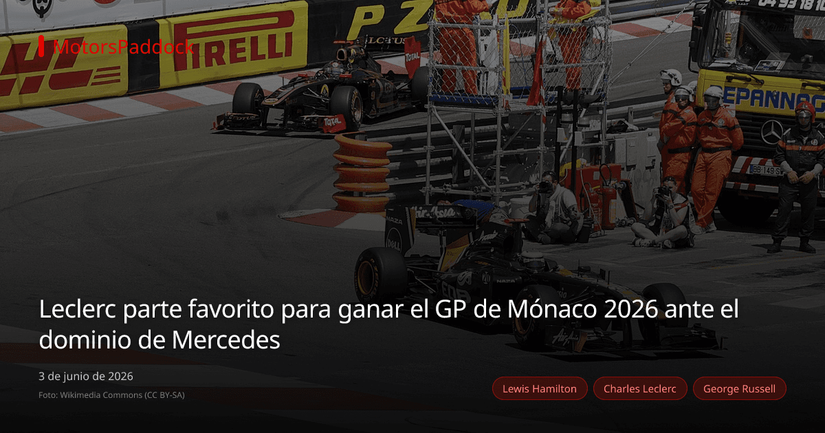 Leclerc parte favorito para ganar el GP de Mónaco 2026 ante el dominio de Mercedes