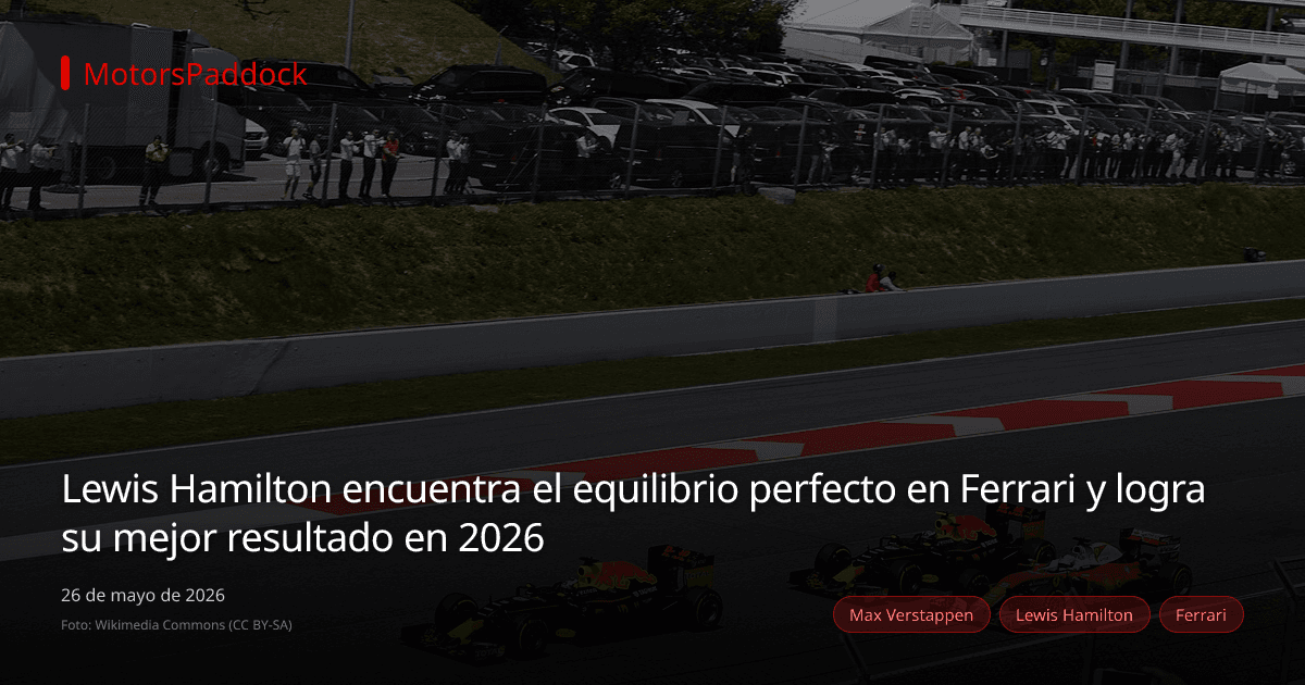 Lewis Hamilton encuentra el equilibrio perfecto en Ferrari y logra su mejor resultado en 2026