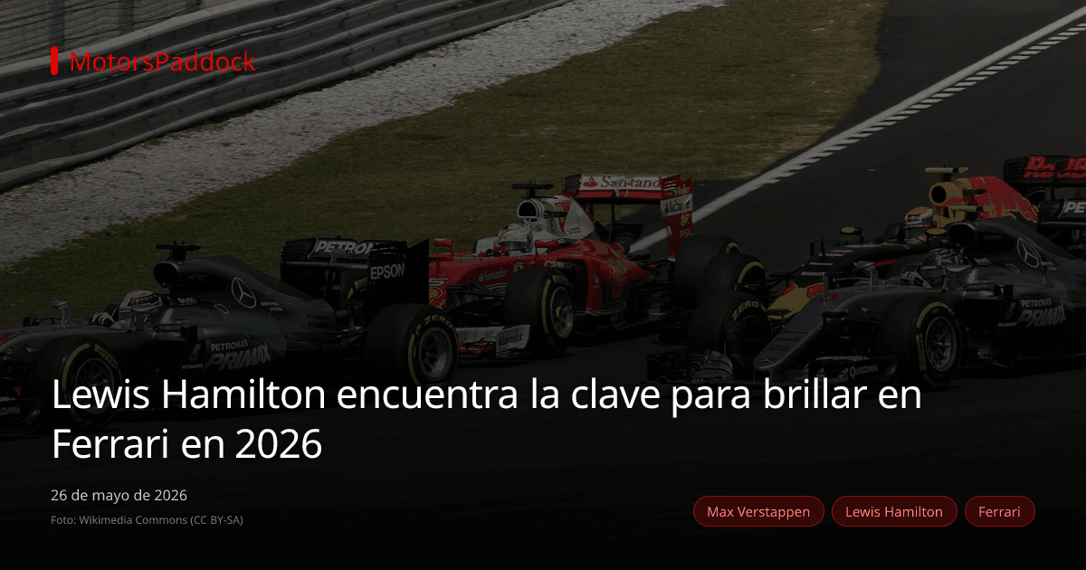 Lewis Hamilton encuentra la clave para brillar en Ferrari en 2026
