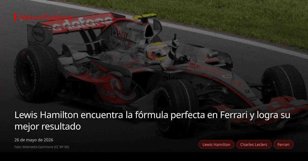 Lewis Hamilton encuentra la fórmula perfecta en Ferrari y logra su mejor resultado