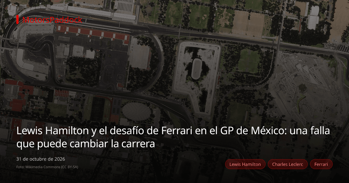 Lewis Hamilton y el desafío de Ferrari en el GP de México: una falla que puede cambiar la carrera
