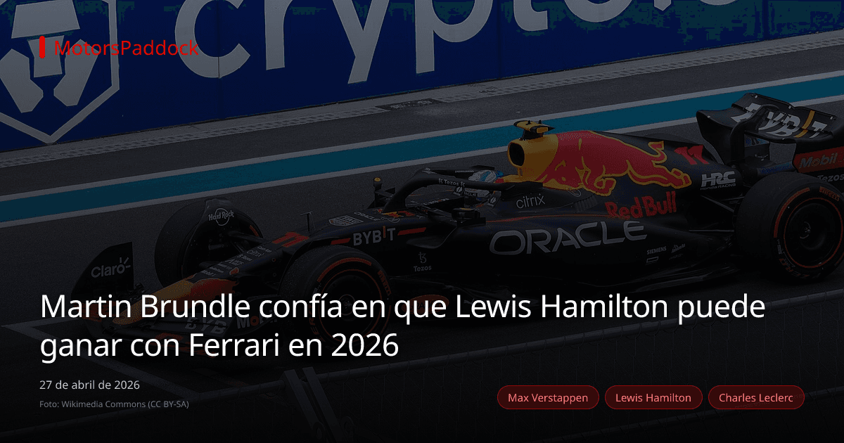 Martin Brundle confía en que Lewis Hamilton puede ganar con Ferrari en 2026
