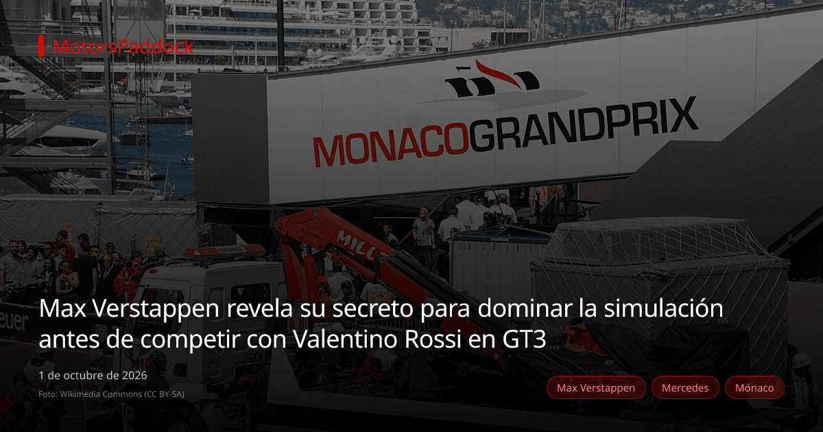 Max Verstappen revela su secreto para dominar la simulación antes de competir con Valentino Rossi en GT3