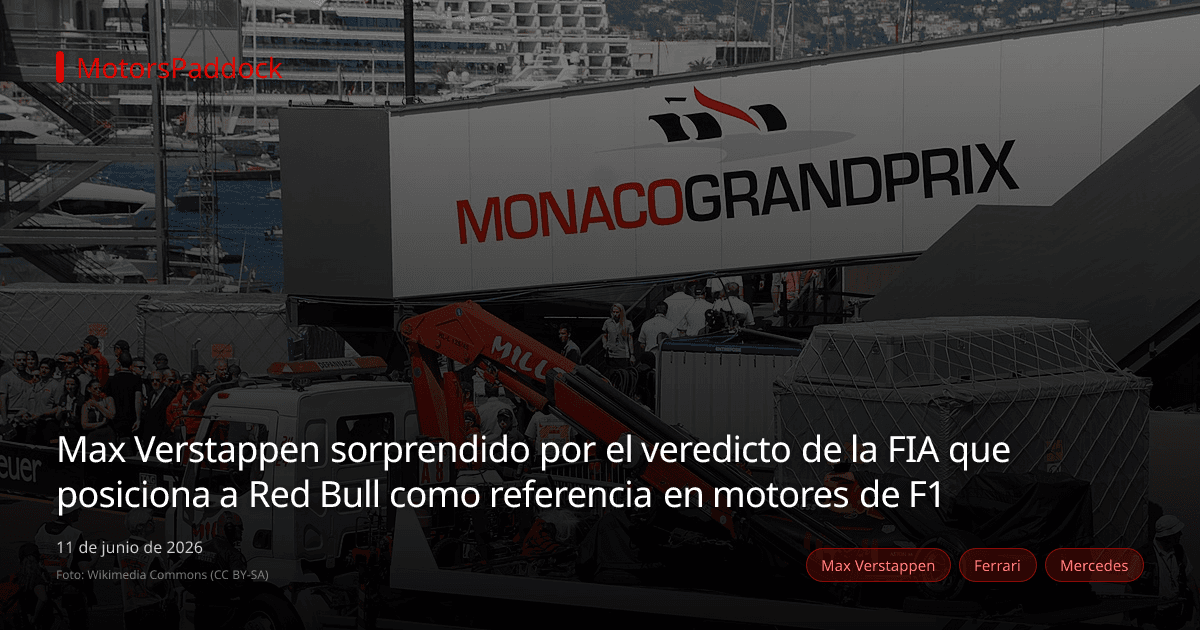 Max Verstappen sorprendido por el veredicto de la FIA que posiciona a Red Bull como referencia en motores de F1