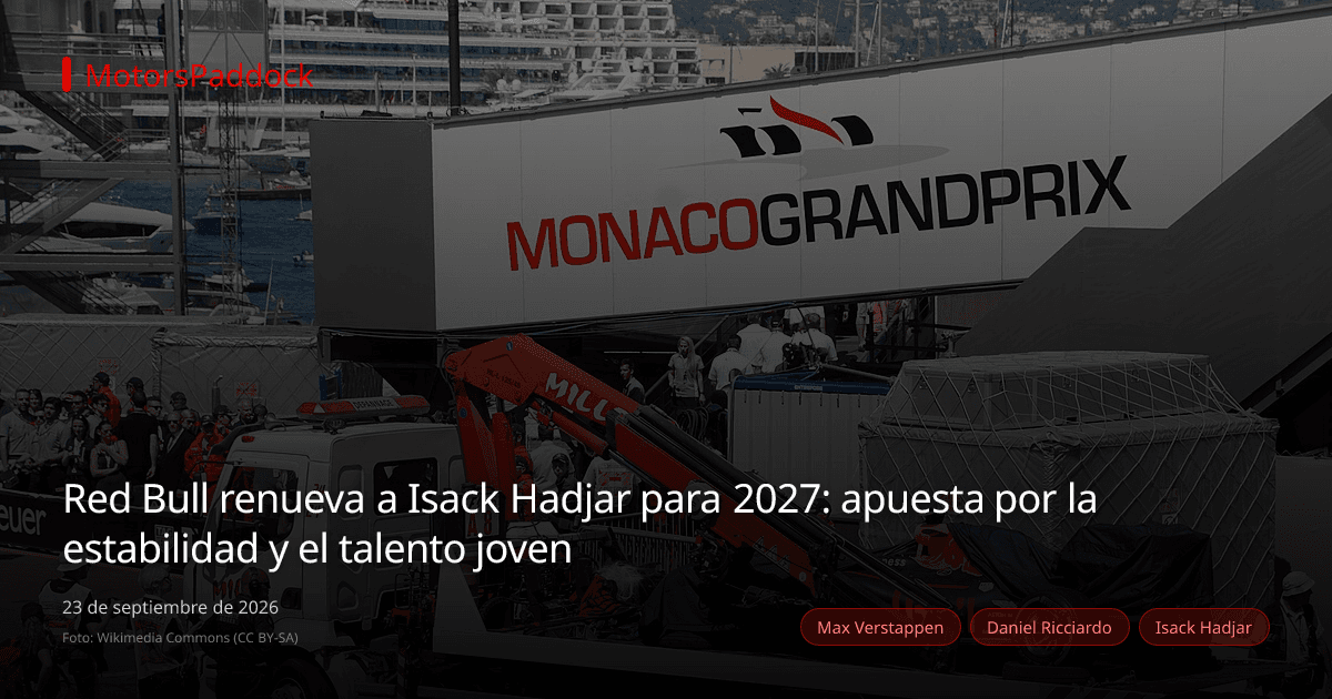 Red Bull renueva a Isack Hadjar para 2027: apuesta por la estabilidad y el talento joven