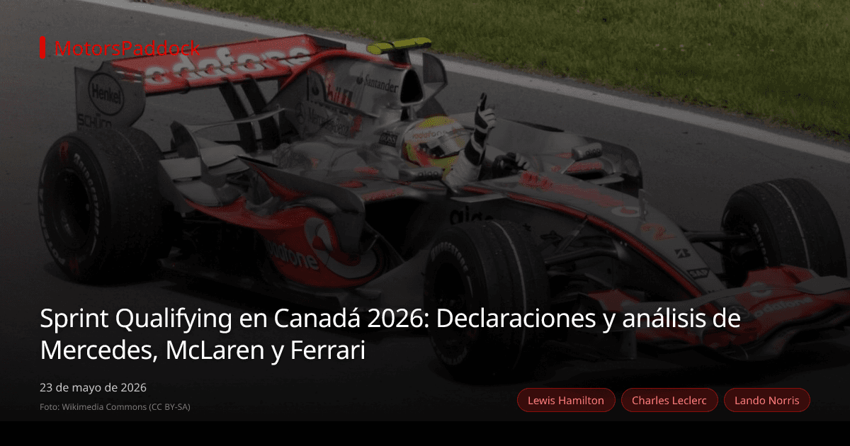 Sprint Qualifying en Canadá 2026: Declaraciones y análisis de Mercedes, McLaren y Ferrari