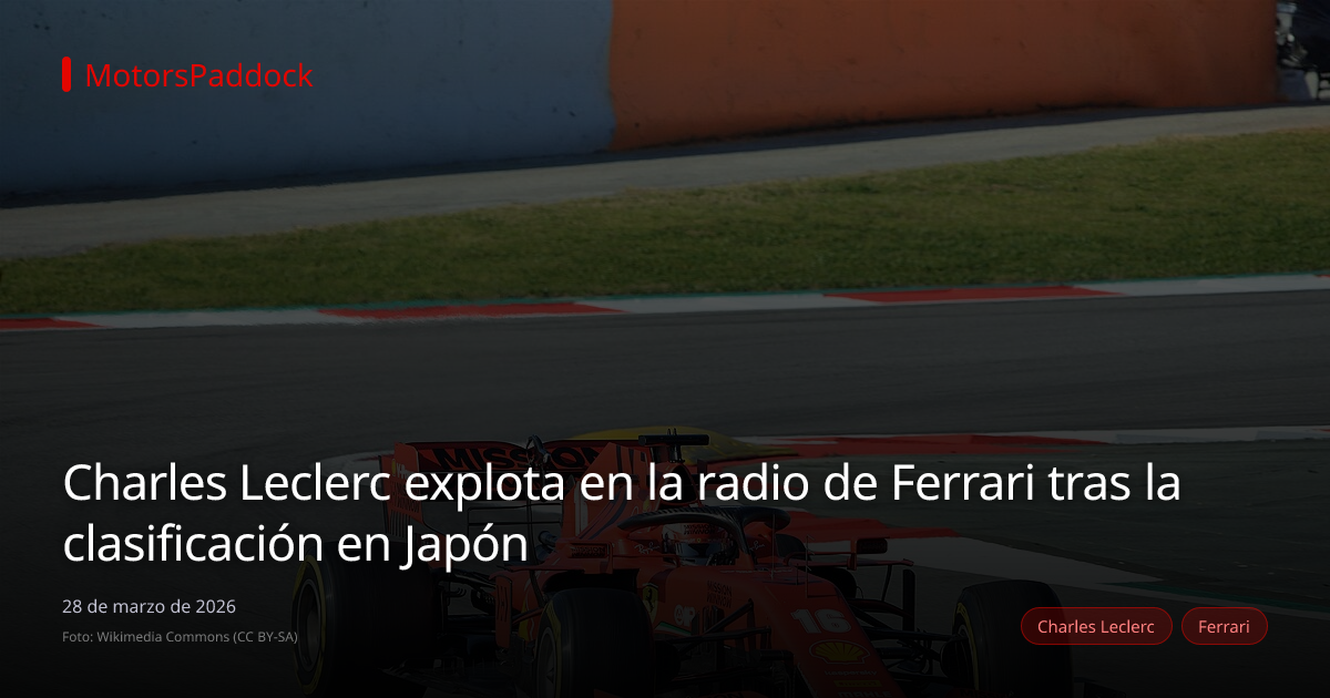 Charles Leclerc explota en la radio de Ferrari tras la clasificación en Japón