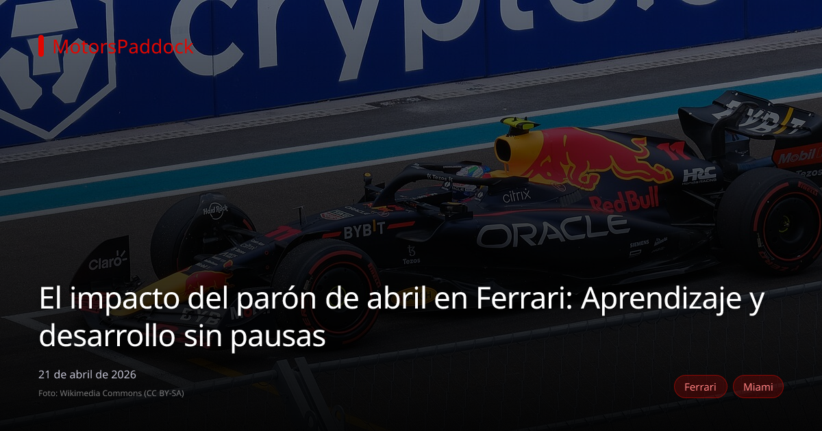 El impacto del parón de abril en Ferrari: Aprendizaje y desarrollo sin pausas