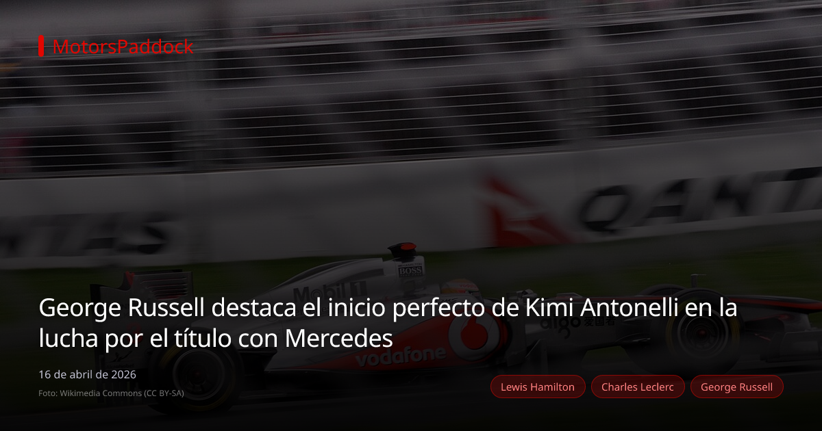 George Russell destaca el inicio perfecto de Kimi Antonelli en la lucha por el título con Mercedes