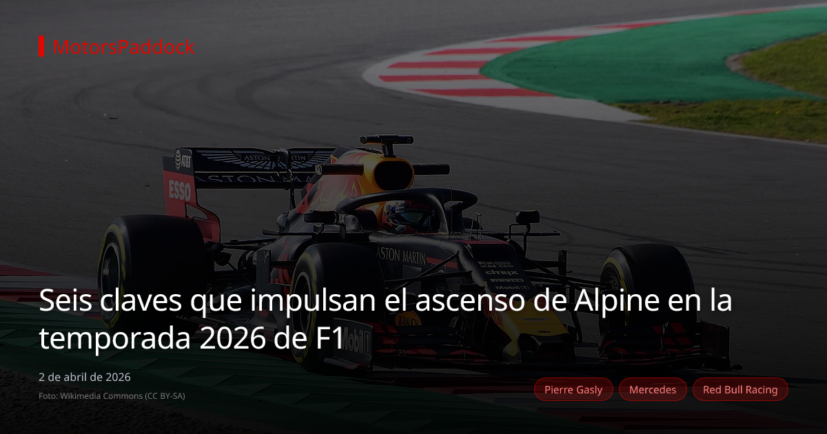 Seis claves que impulsan el ascenso de Alpine en la temporada 2026 de F1