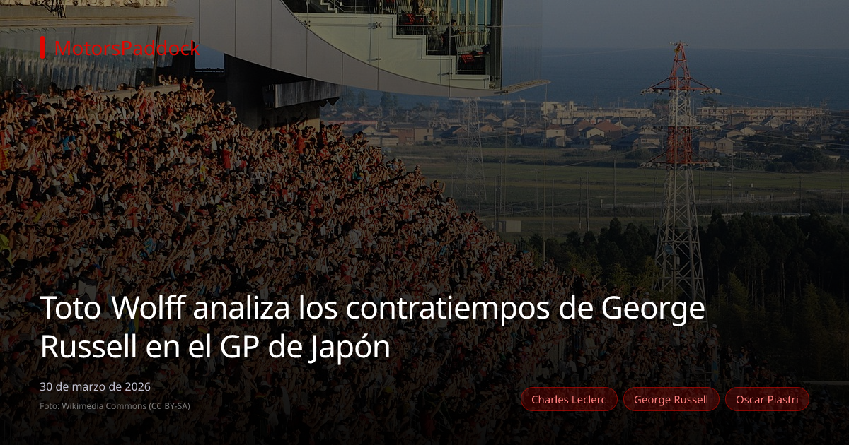 Toto Wolff analiza los contratiempos de George Russell en el GP de Japón